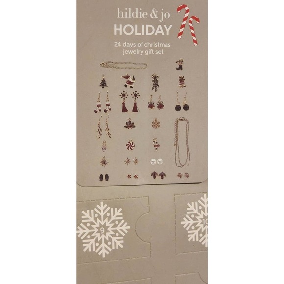 24 days of Christmas advent calendar jewelry new hildie & jo xmas gift holidays - Picture 3 of 11